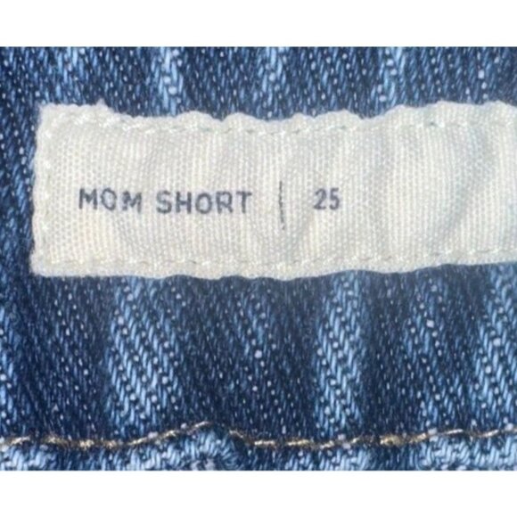 PacSun Womens Denim high waisted jean Shorts Sz 0  25 Elastic Stretch Waist - Picture 7 of 9